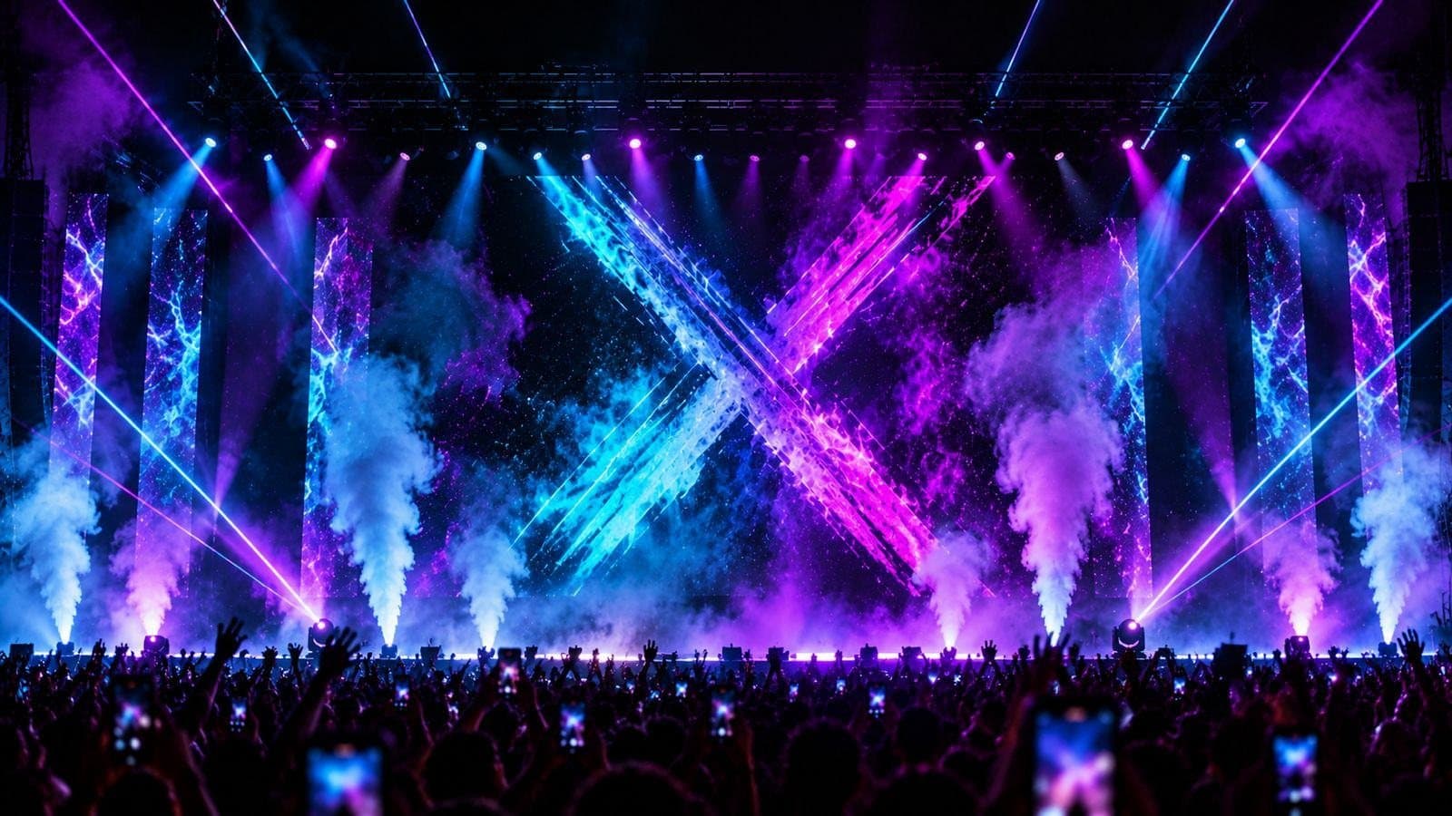 An Ultra X arena stage