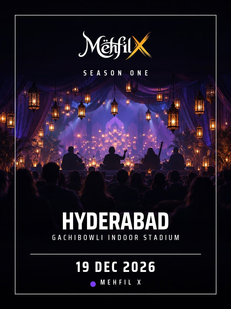 Hyderabad poster, Gachibowli Indoor Stadium